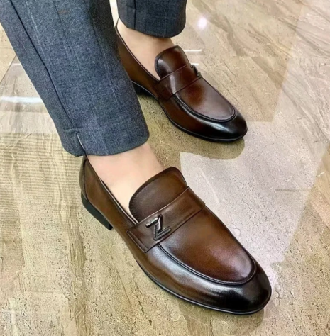 Chaussures Classiques en Cuir Souple (TK)