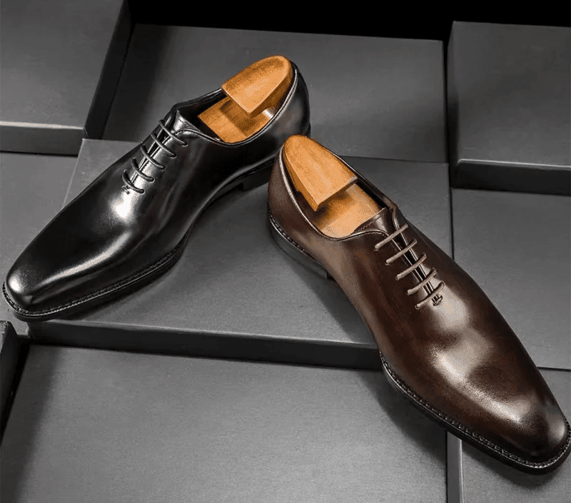 Classe Oxfords en Cuir pour Hommes